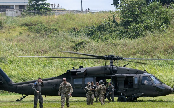 Brig. Gen. Jacob Hammons visit to Punta Salinas
