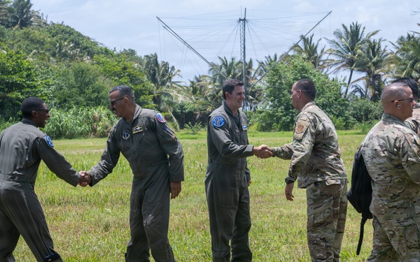 Brig. Gen. Jacob Hammons visit to Punta Salinas