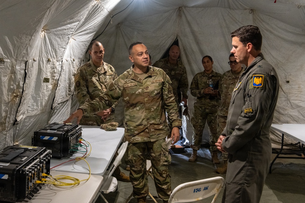 Brig. Gen. Jacob Hammons visit to Punta Salinas