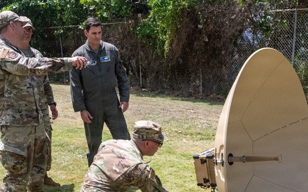 Brig. Gen. Jacob Hammons visit to Punta Salinas