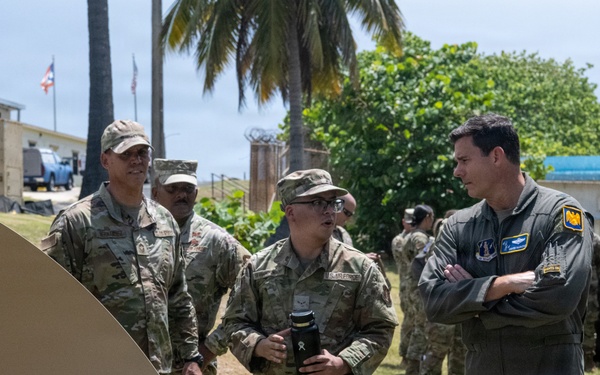 Brig. Gen. Jacob Hammons visit to Punta Salinas