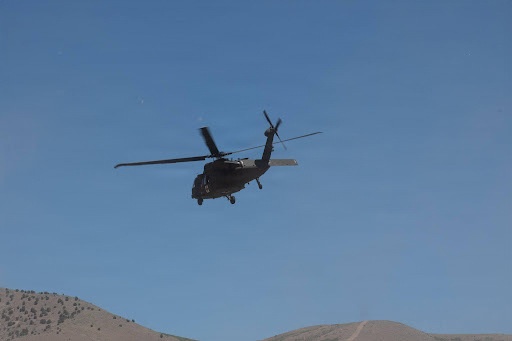 Utah National Guard’s 144th Medical Company (Area Support) practices combat care and medical evacuation