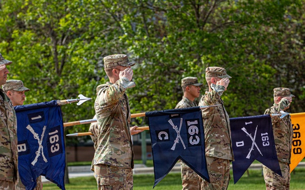 Change of Command Marks New Chapter for the Griz Battalion