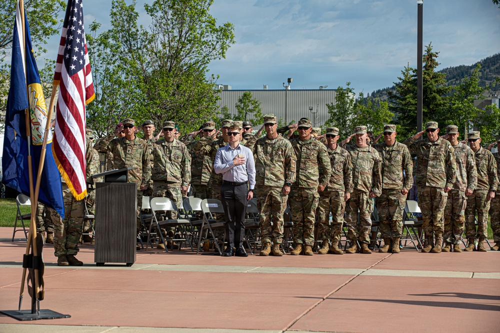 Change of Command Marks New Chapter for the Griz Battalion