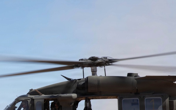 Arizona National Guard conduct air and ground tactical training