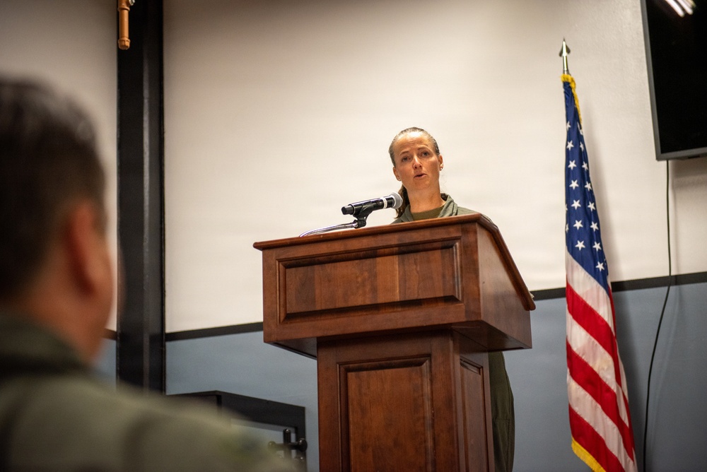 349th Operations Support Squadron Change of Command