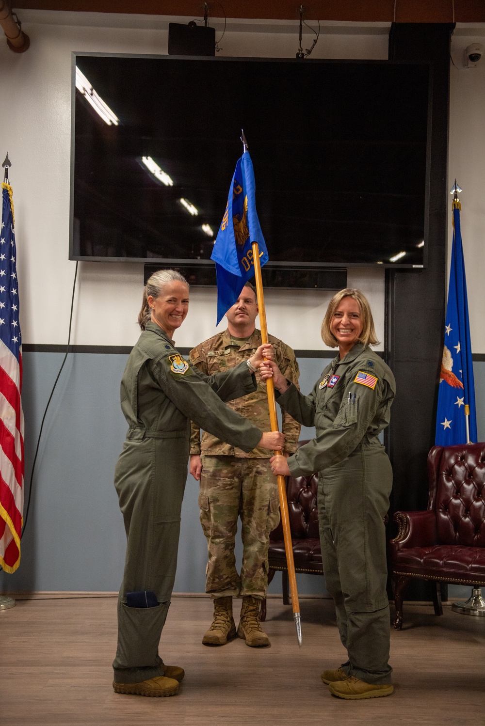 349th Operations Support Squadron Change of Command