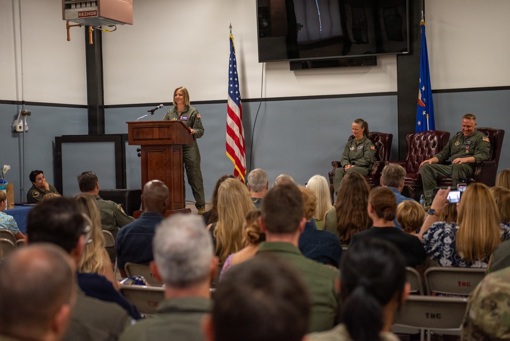 349th Operations Support Squadron Change of Command