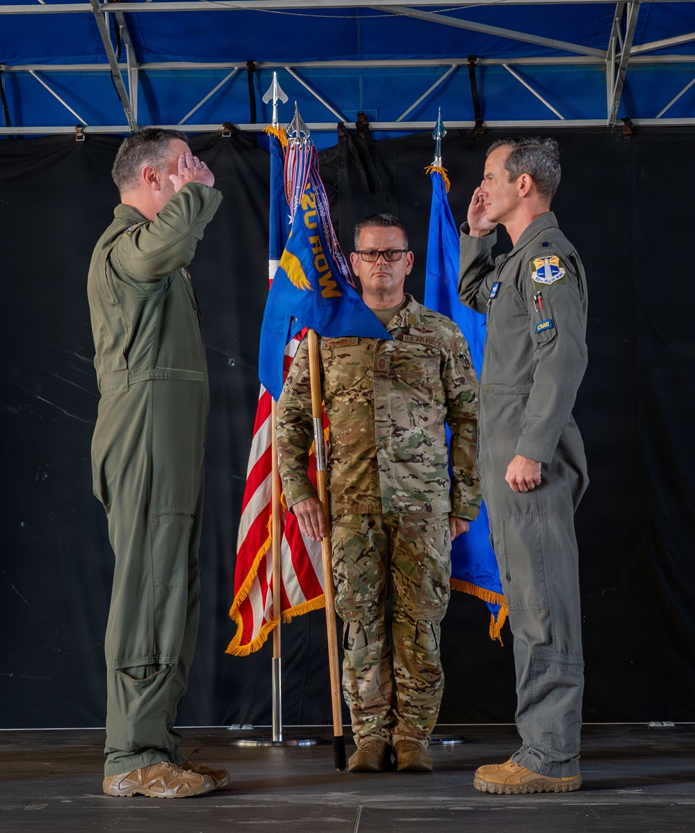 301st Rescue Squadron welcomes new commander