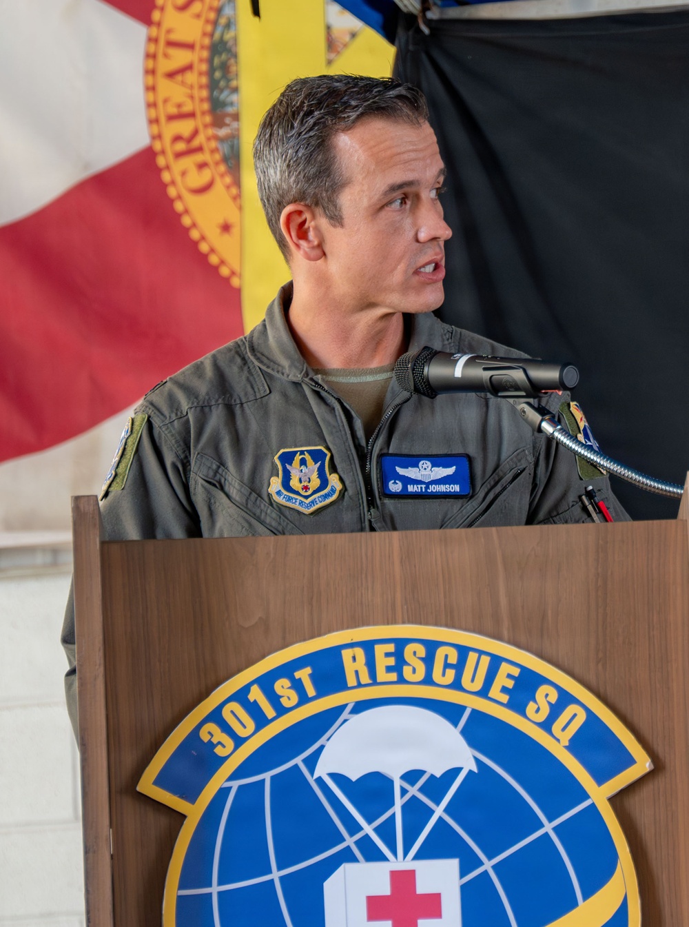 301st Rescue Squadron welcomes new commander