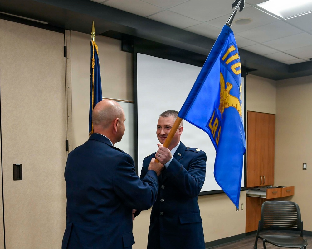 110th LRS marks new chapter with change of command ceremony