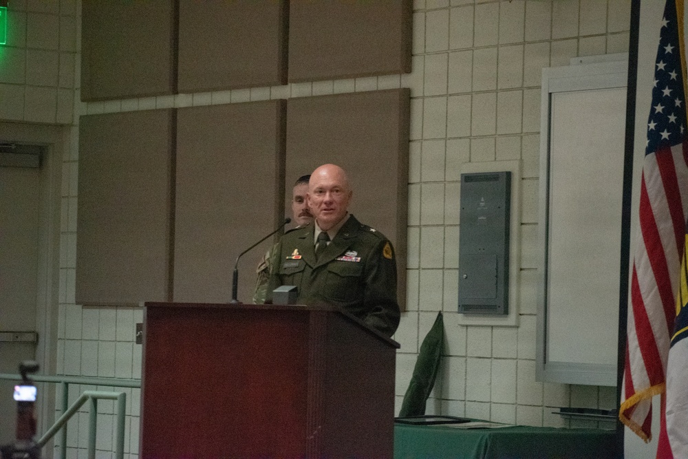 19th Special Forces Group (Airborne) Col. retires