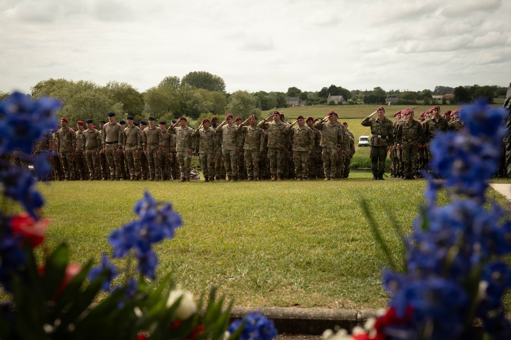 D-Day 82nd anniversary - Iron Mike Memorial