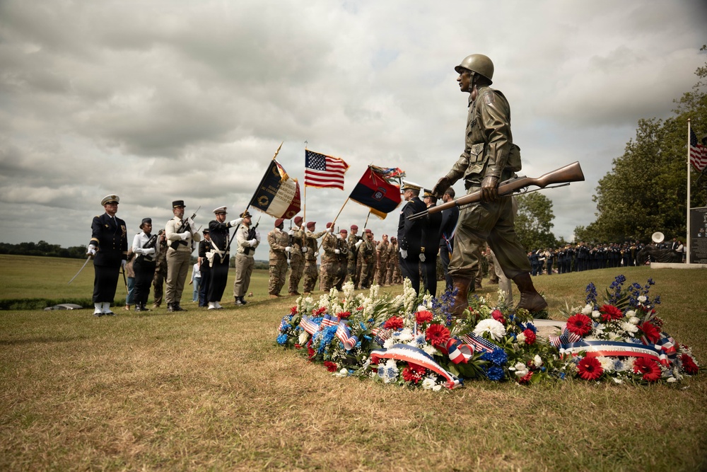 D-Day 82nd anniversary - Iron Mike Memorial