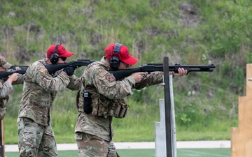 155th Security Forces Squadron Perform Shotgun Qualification