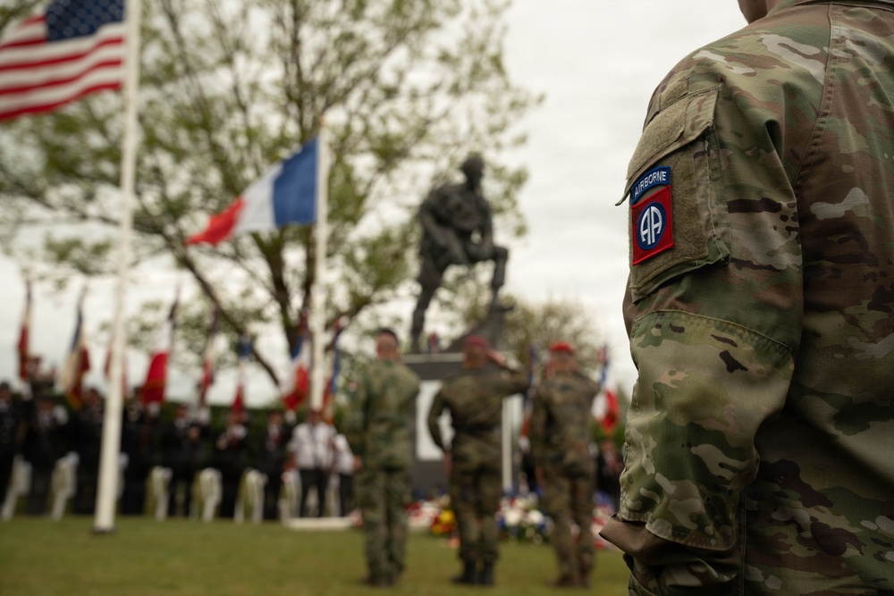 D-Day 82nd anniversary - Iron Mike Memorial