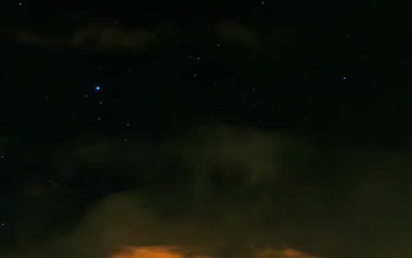 206th Field Artillery Conducts Night Fire During Annual Training
