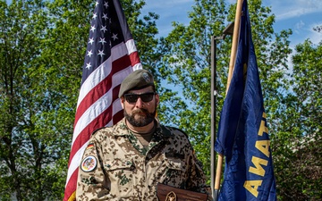 German Officers Train with Montana National Guard