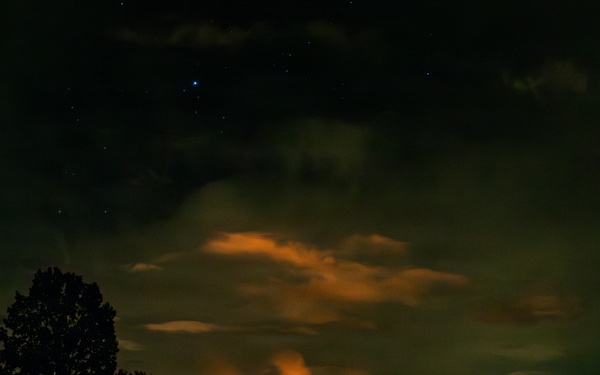 206th Field Artillery Conducts Night Fire During Annual Training