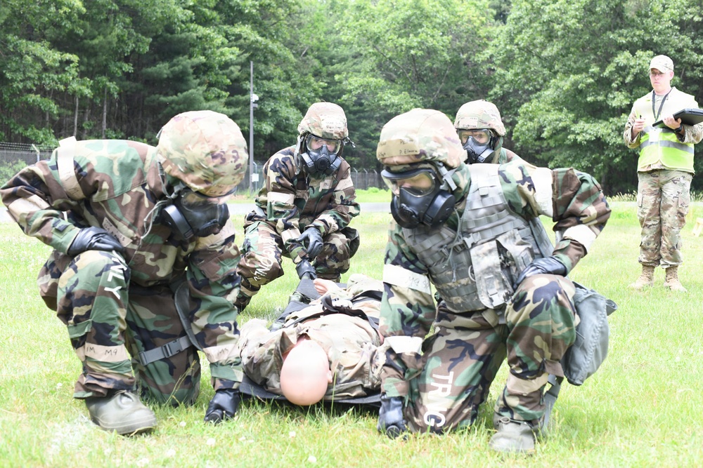 104th Communications Squadron Performs Expeditionary Training Drills