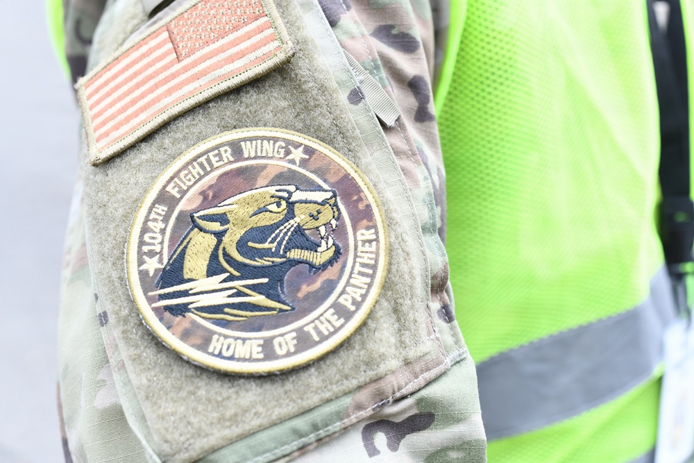 104th Communications Squadron Performs Expeditionary Training Drills