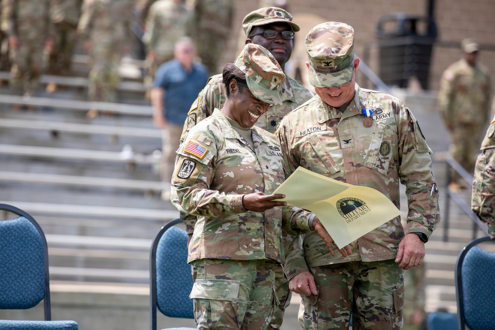 228th Theater Tactical Signal Brigade Change of Command Ceremony, Spartanburg, South Carolina