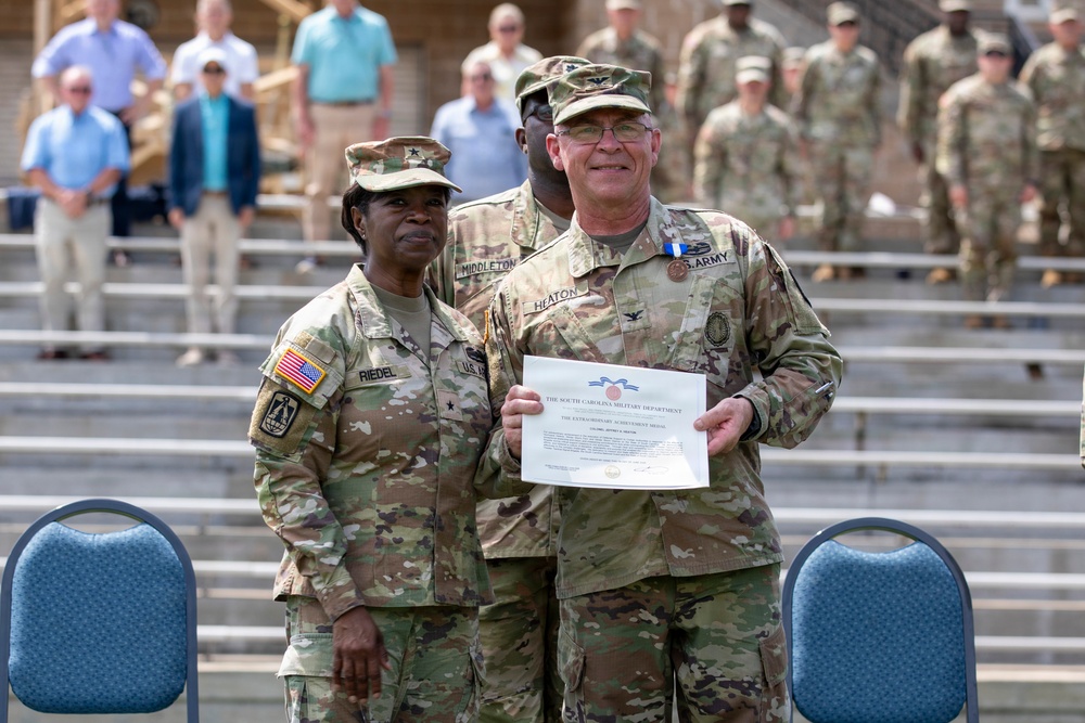 228th Theater Tactical Signal Brigade Change of Command Ceremony, Spartanburg, South Carolina