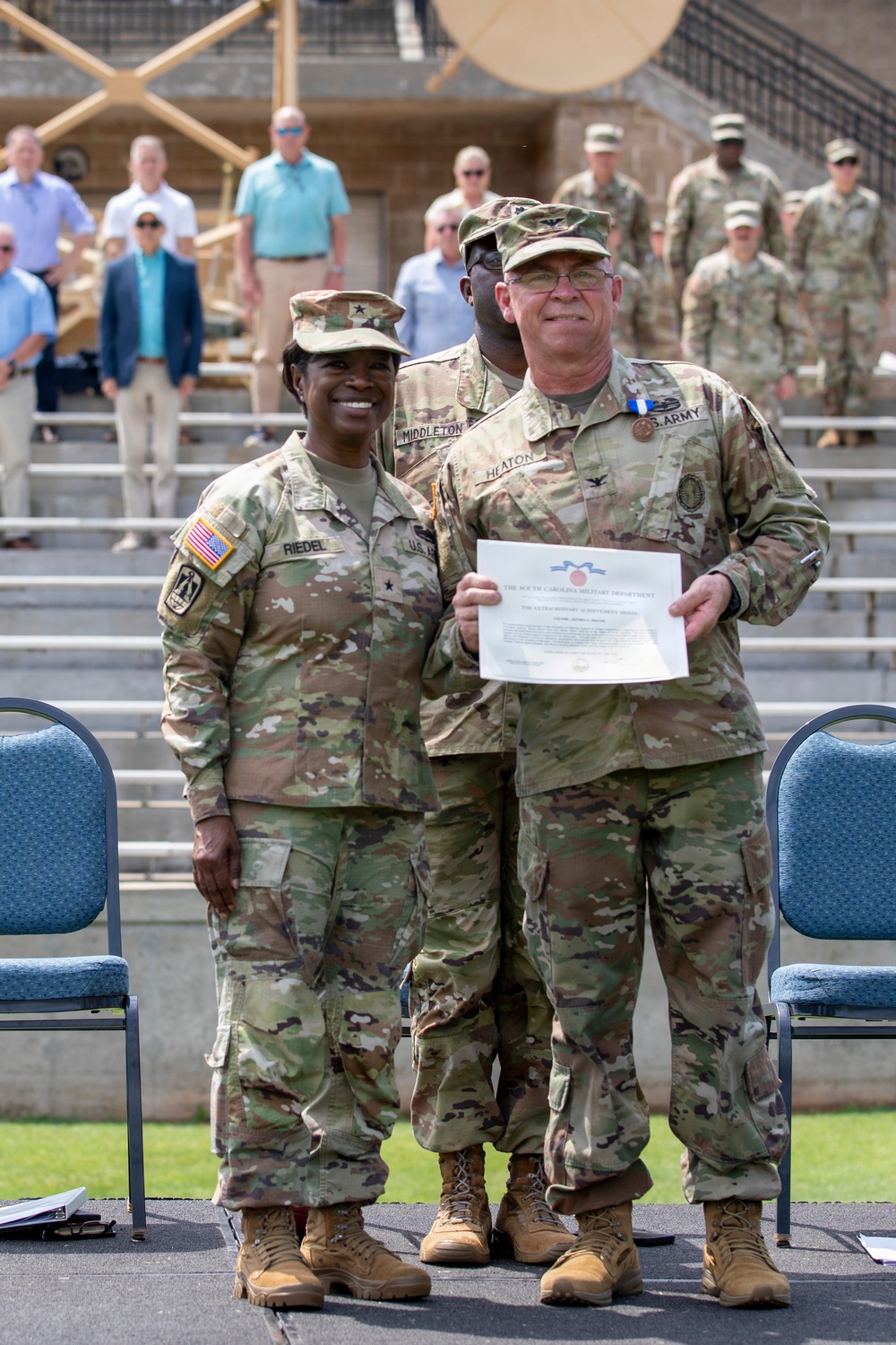 228th Theater Tactical Signal Brigade Change of Command Ceremony, Spartanburg, South Carolina