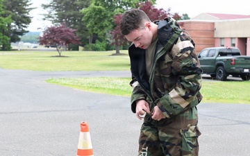 104th Communications Squadron Performs Expeditionary Training Drills