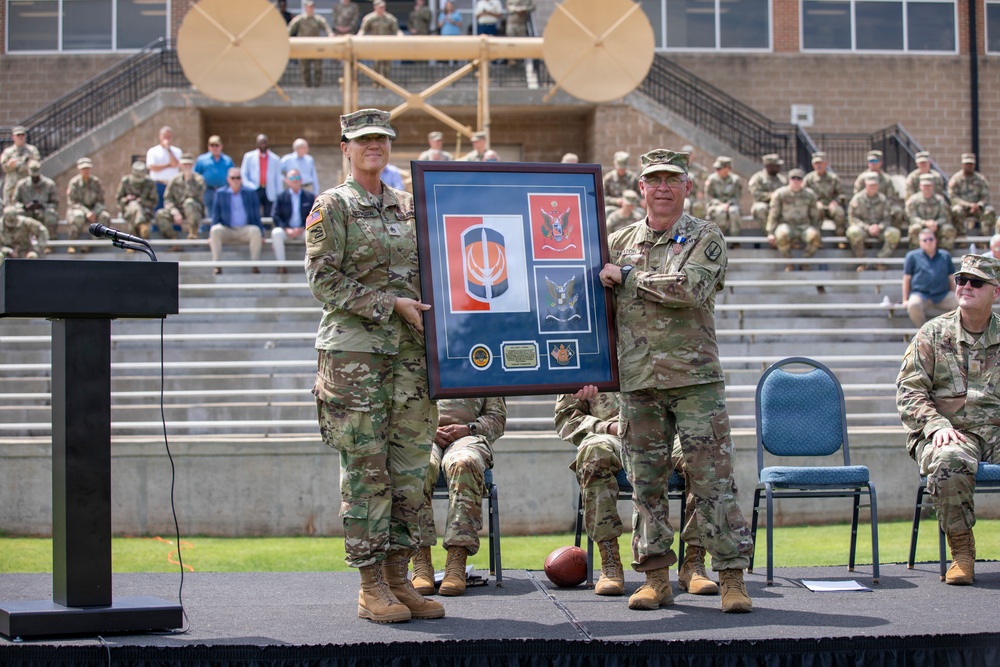 228th Theater Tactical Signal Brigade Change of Command Ceremony, Spartanburg, South Carolina
