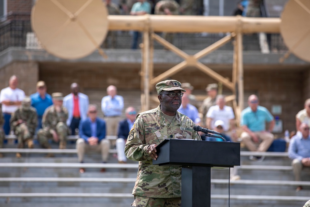 228th Theater Tactical Signal Brigade Change of Command Ceremony, Spartanburg, South Carolina
