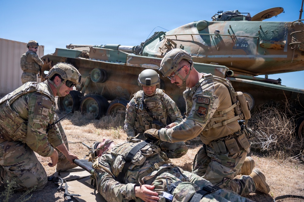 Security Forces Airmen enhance readiness through qualification training