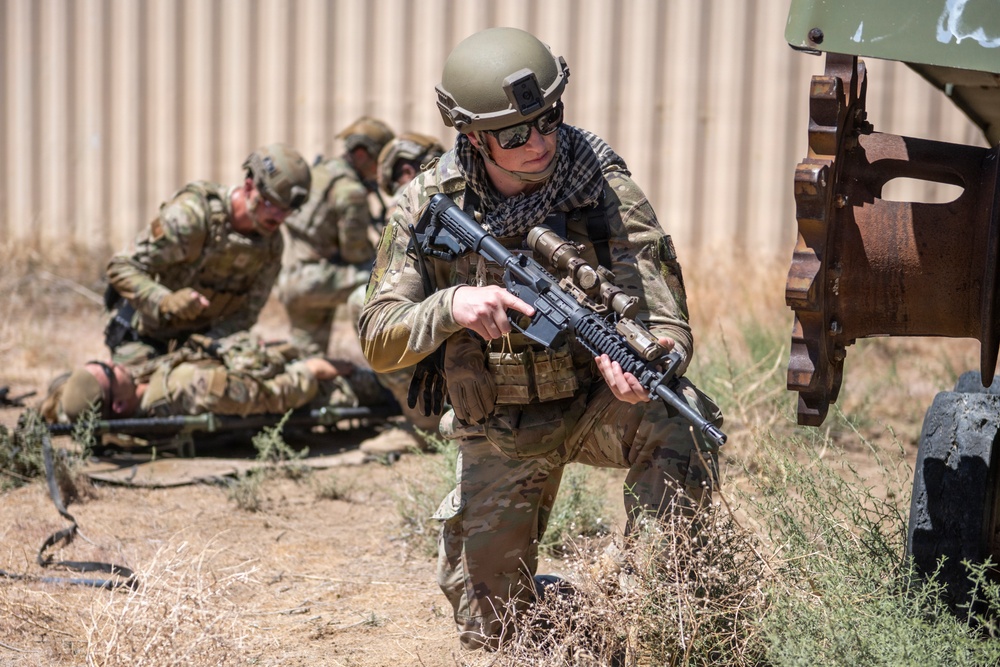 Security Forces Airmen enhance readiness through qualification training