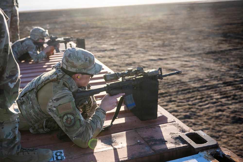 Security Forces Airmen enhance readiness through qualification training