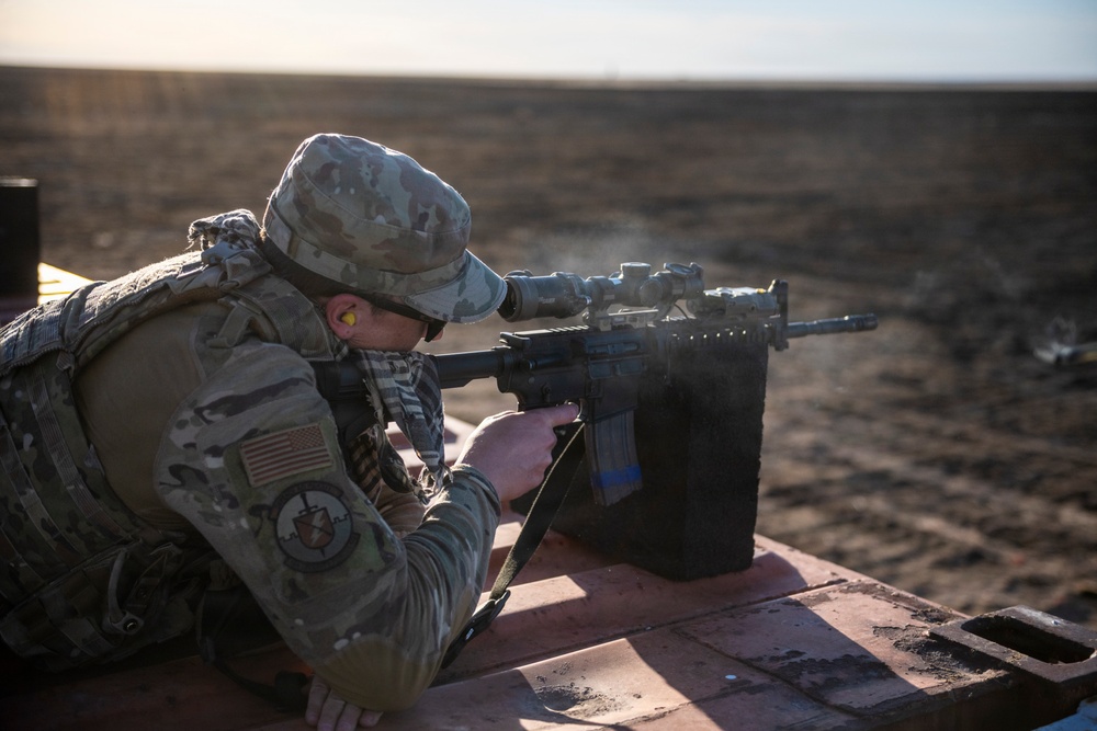 Security Forces Airmen enhance readiness through qualification training