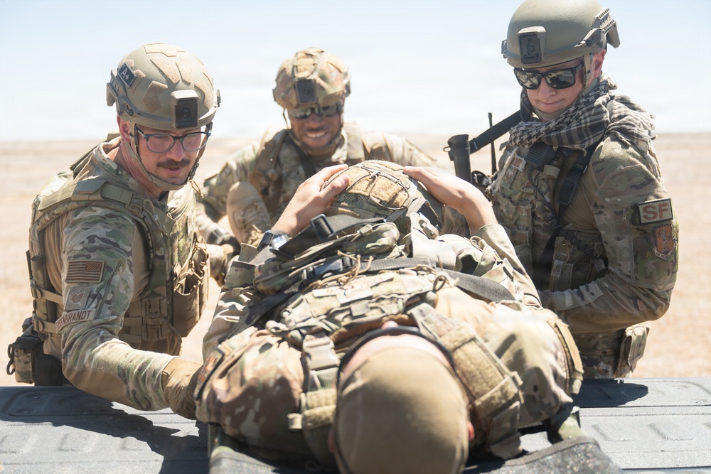 Security Forces conducts field training exercise