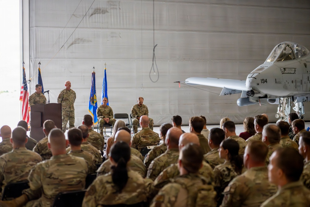 124th Fighter Wing Welcomes New Commander