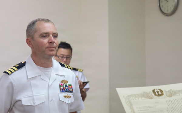 Fleet Air Wing 31 Letter of Appreciation Ceremony