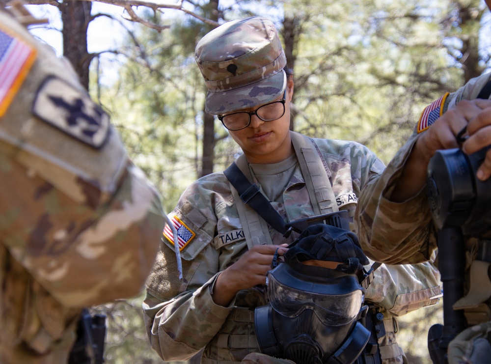 Soldiers of the 153rd Combat Sustainment Support Battalion train to always be ready