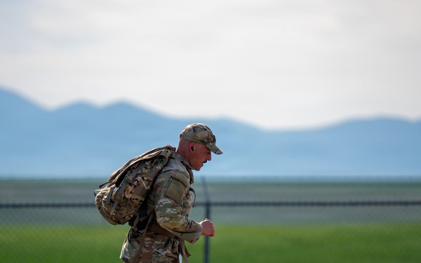 Malmstrom Airmen test grit during Norwegian Foot March