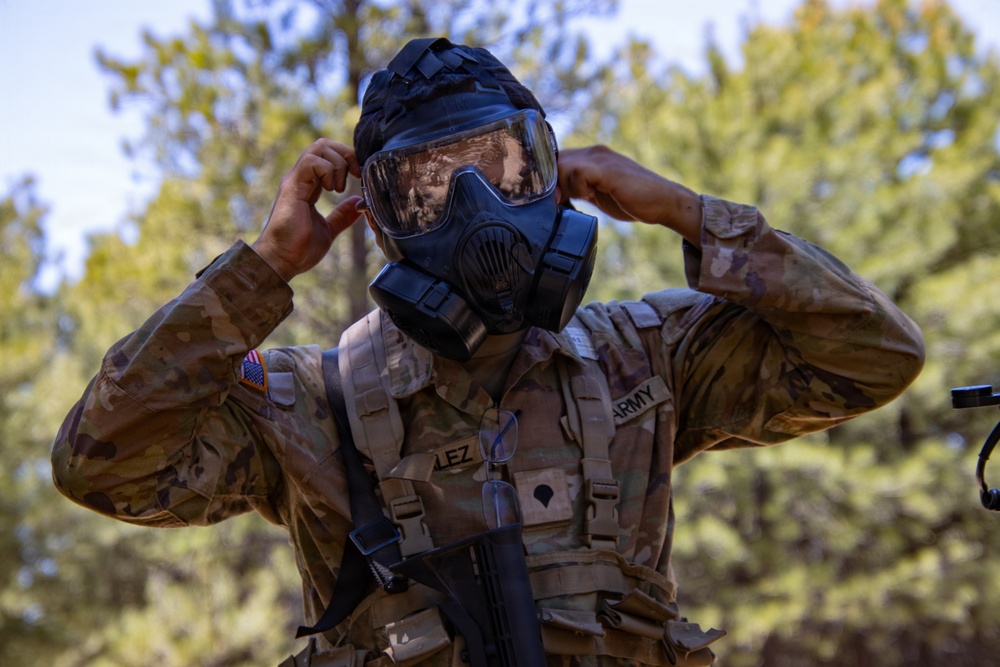 Soldiers of the 153rd Combat Sustainment Support Battalion train to always be ready