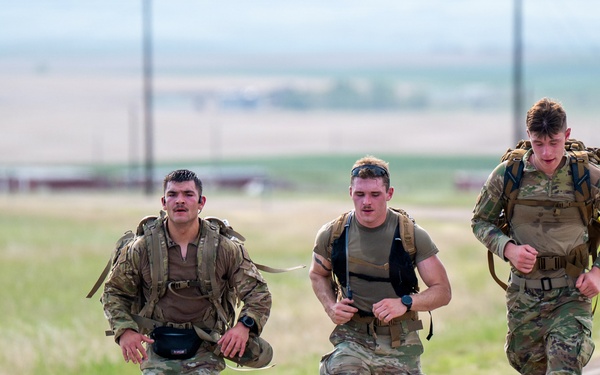 Malmstrom Airmen test grit during Norwegian Foot March