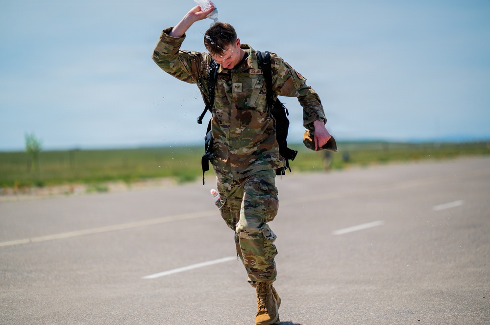 Malmstrom Airmen test grit during Norwegian Foot March