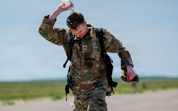 Malmstrom Airmen test grit during Norwegian Foot March