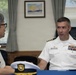 CFAO Office Call with Japan Coast Guard Nakagusuku Chief