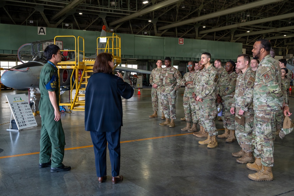 Bilateral Wild Weasel immersion tour strengthens allied mission understanding across Team Misawa