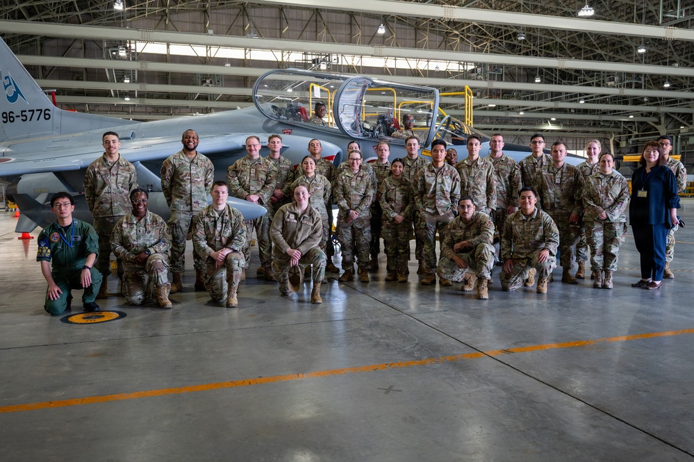 Bilateral Wild Weasel immersion tour strengthens allied mission understanding across Team Misawa
