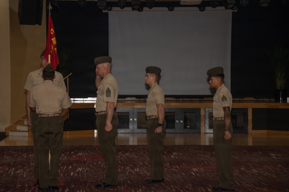 CLR-37 Headquarters Company Change of Command Ceremony
