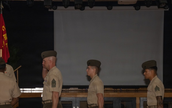 CLR-37 Headquarters Company Change of Command Ceremony