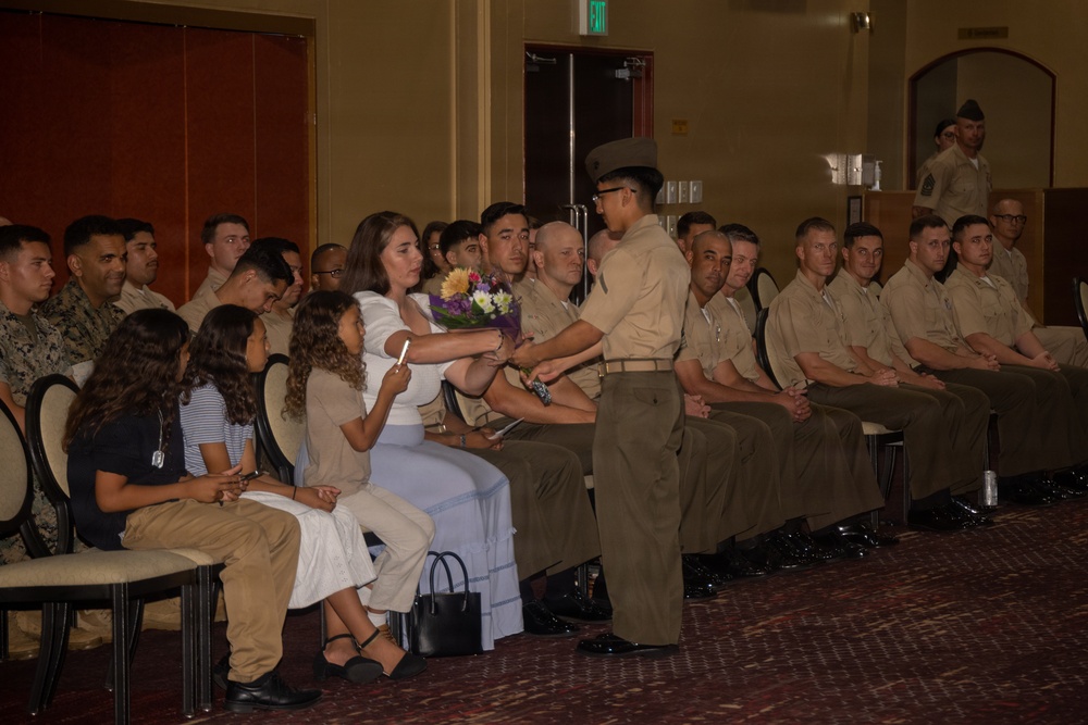 CLR-37 Headquarters Company Change of Command Ceremony